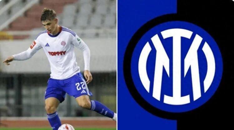 开云下载-18岁克罗地亚后卫加盟国米！身材高大的空霸，蓝黑军储备新人才